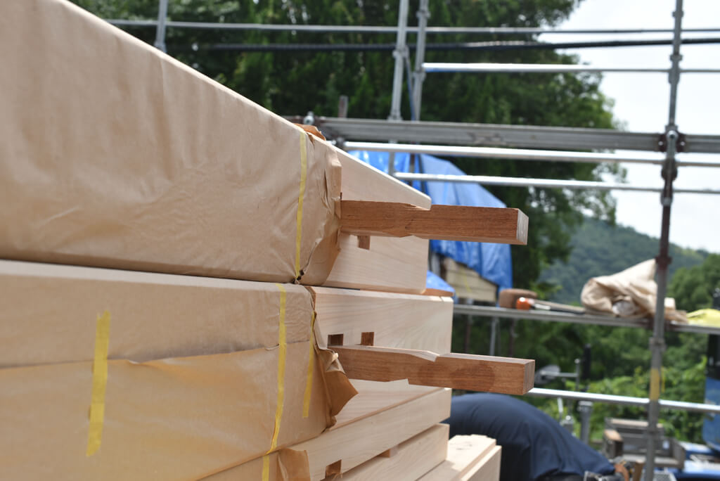 音乐家的家7 木配り 墨付け 刻み丨水野设计室-99