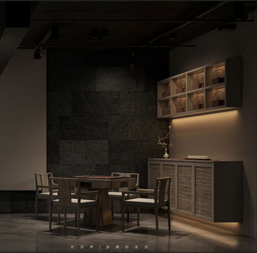 一隅茶室 · 深圳新中式茶室设计典范丨中国深圳丨田承茂,黄观富-33