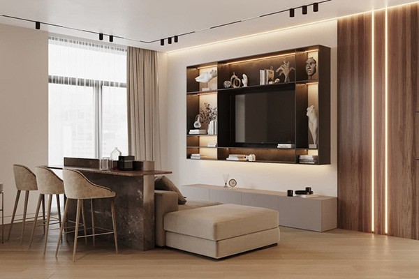 100㎡浅色系公寓 明亮舒适的现代感-12