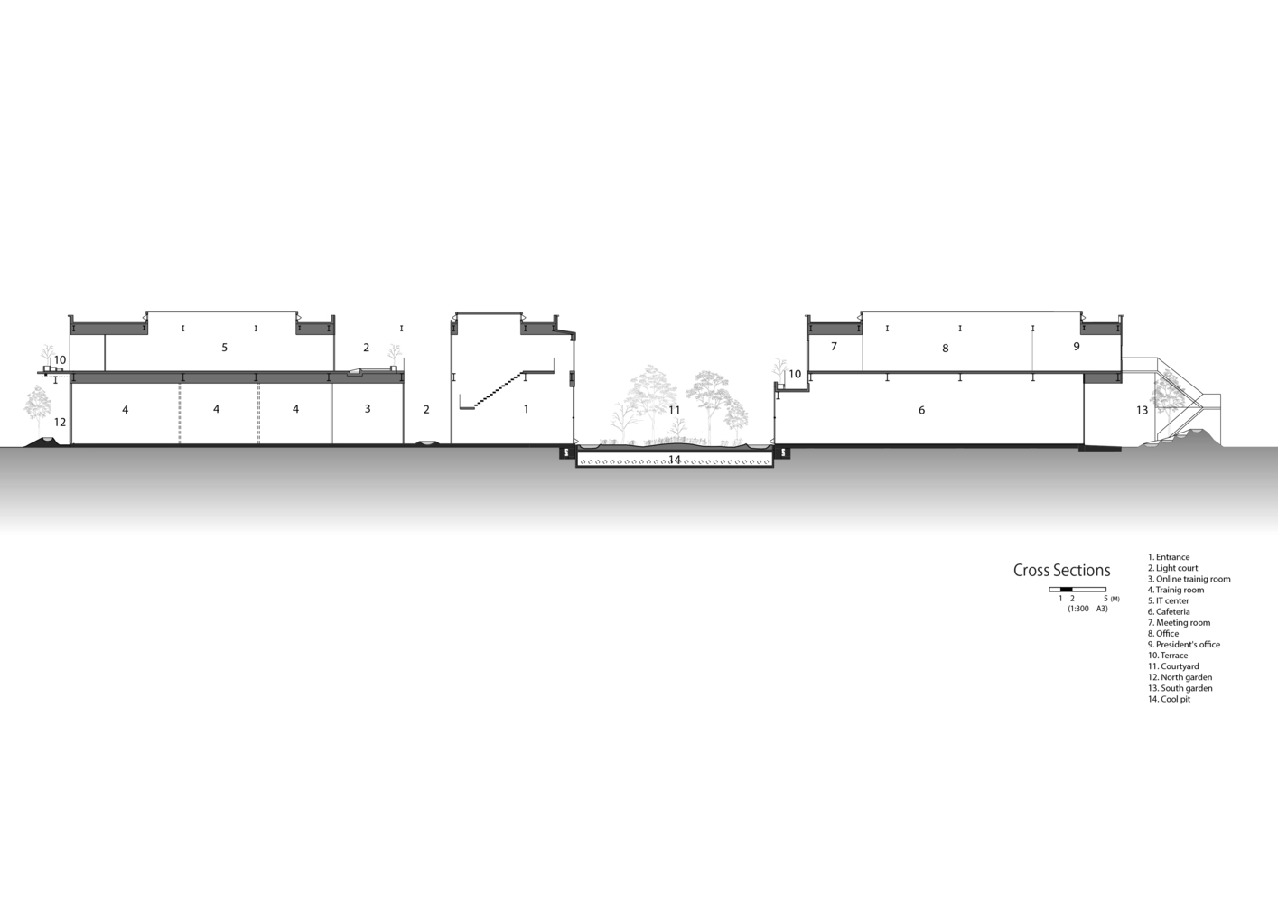 日本奈良县可持续办公建筑 | nakagawa century memorial hall-22