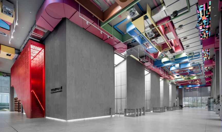 丽泽平安金融中心E01办公大堂丨中国北京丨上海骏地建筑设计事务所股份有限公司-21