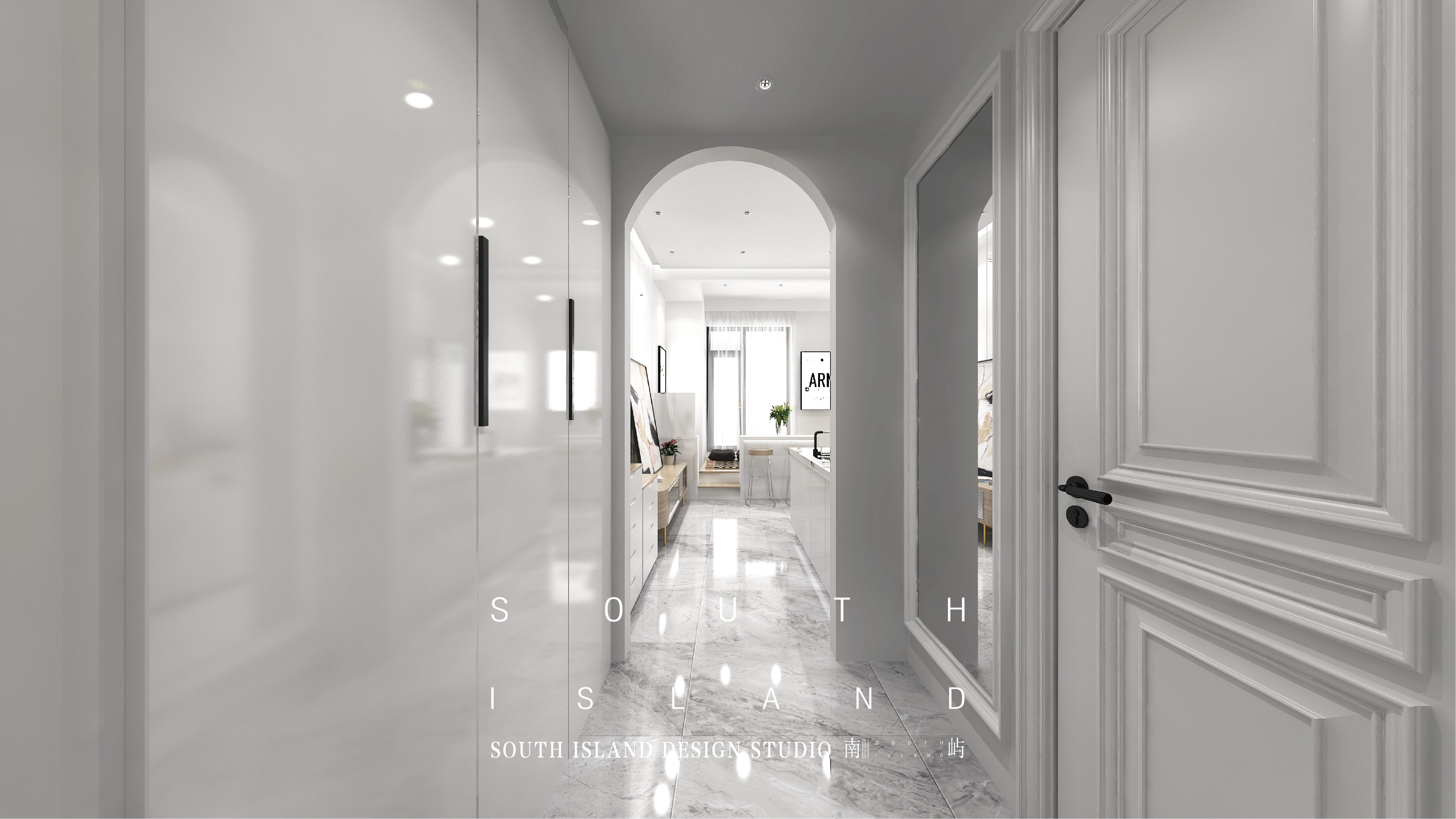 大连万达高新区40㎡公寓设计-1