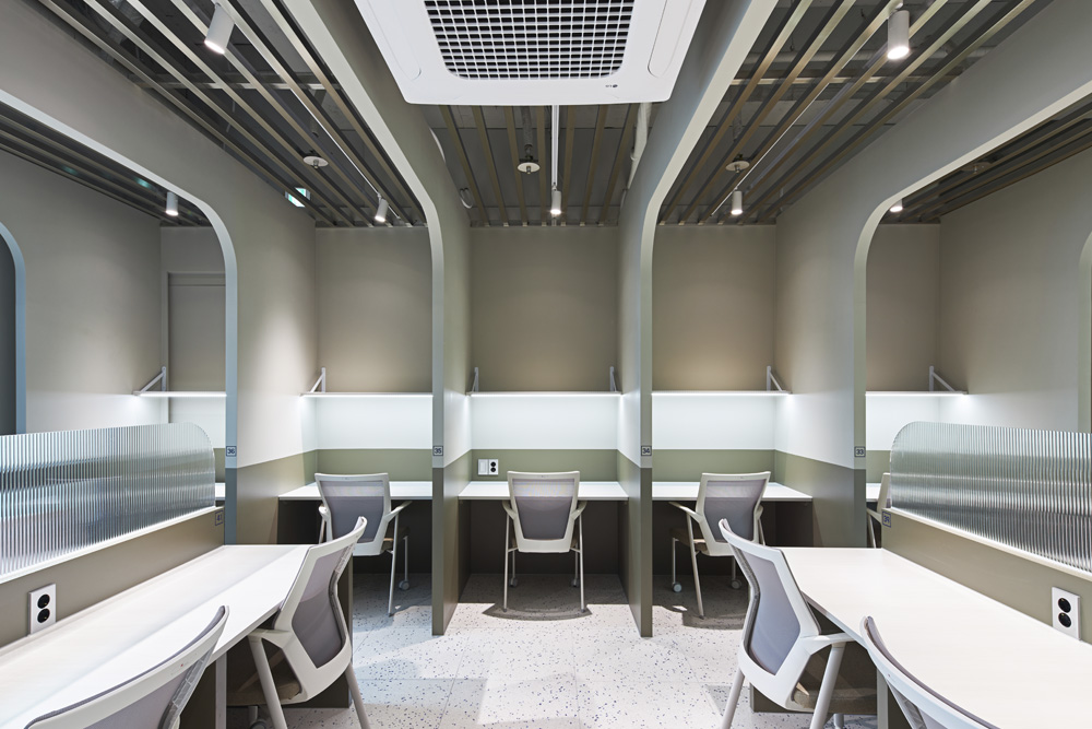 50 平清新蓝调工作室 设计展现简约美学-5