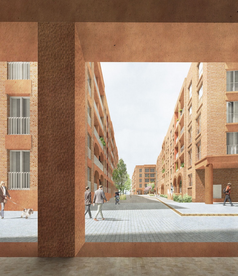 Tour & Taxis residential quarter, Brussels, -17