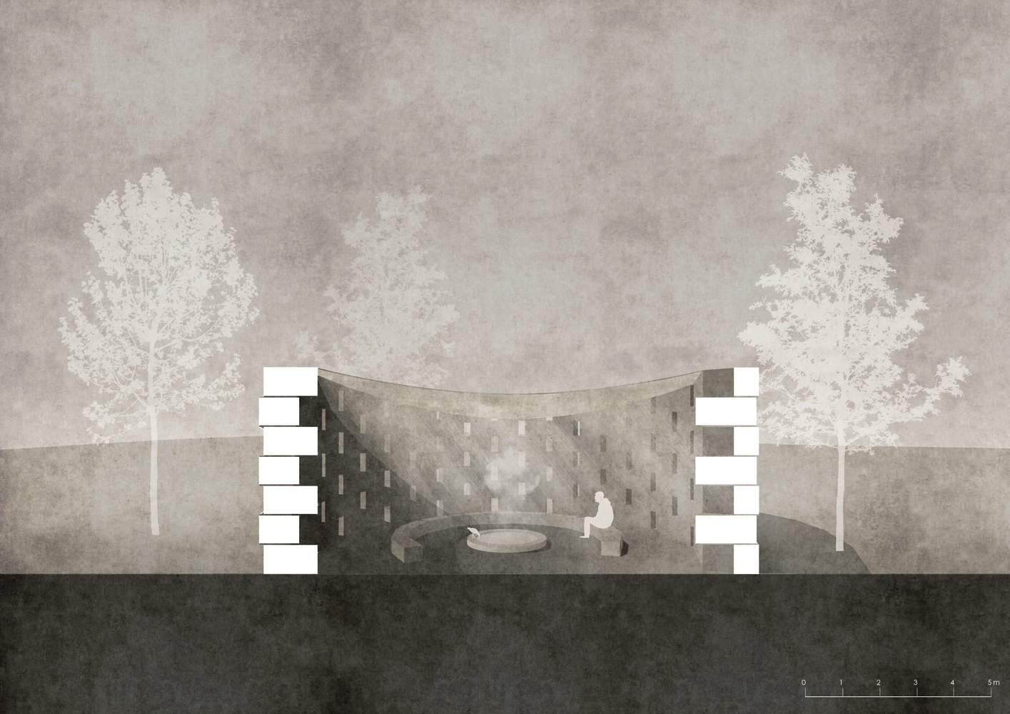 德国村庄自给自足能源的临时性庆典馆-12