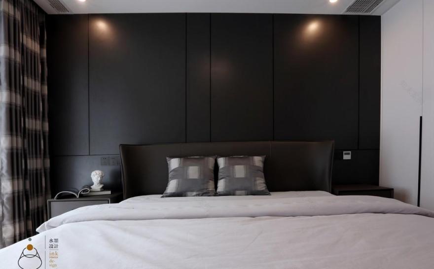 145㎡现代轻奢平层,普鲁士蓝的静谧优雅-13