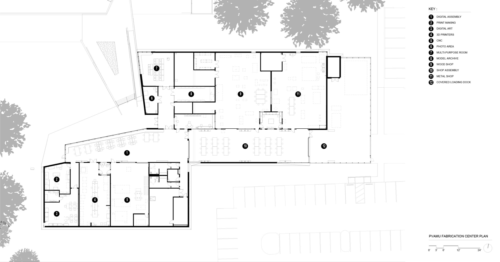 Prairie View A&M University Fabrication Center / Kirksey Architecture-21