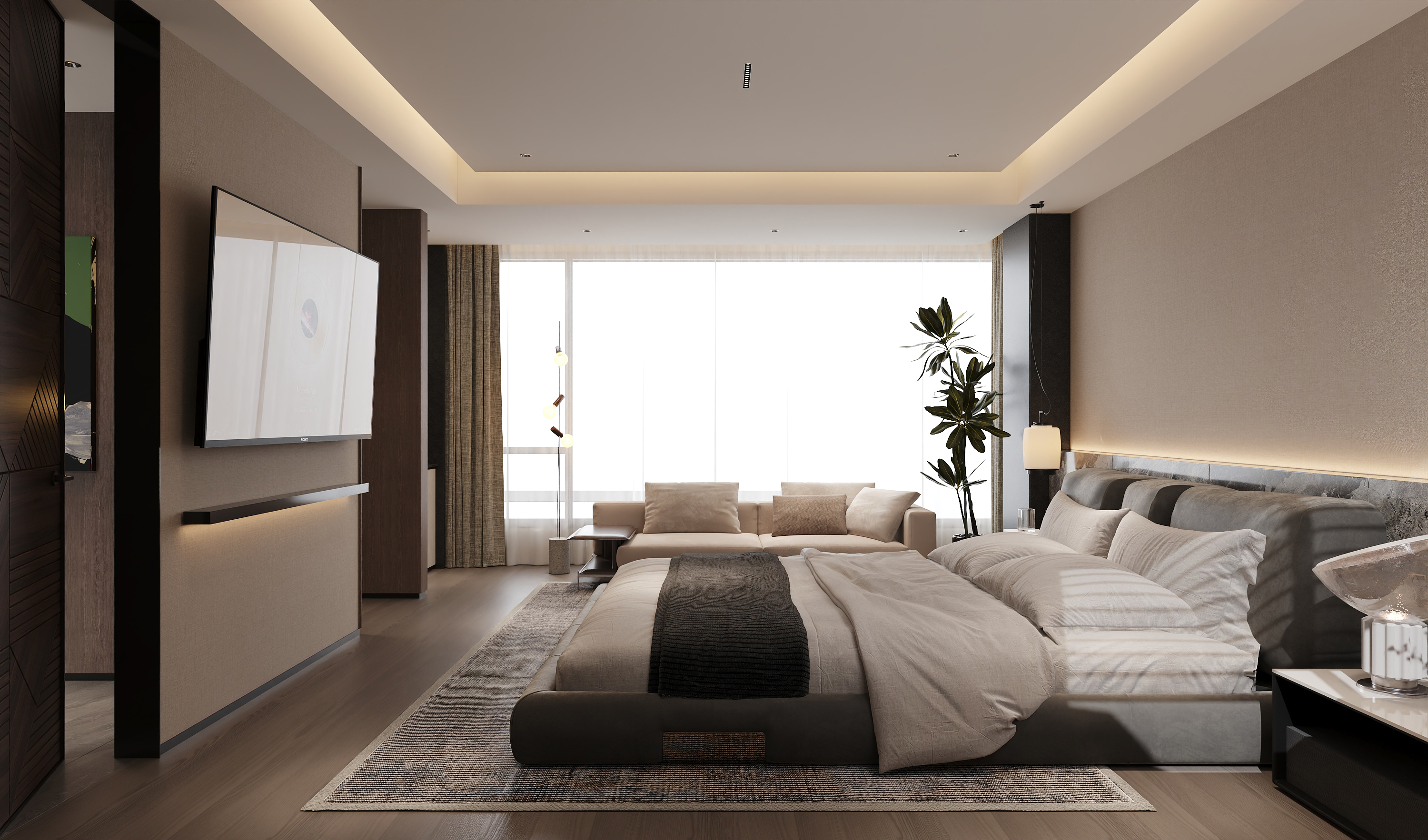 沈阳 润悦湾468㎡ 意式轻奢效果表现 节选二-14