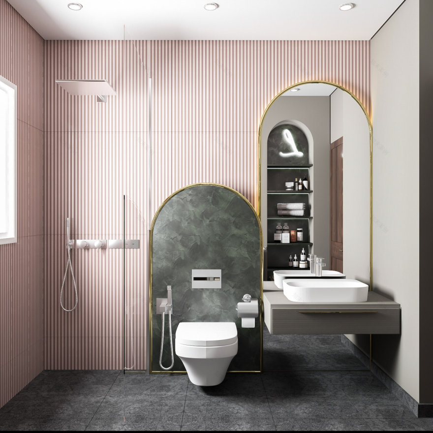 浴室和洗衣房设计丨EgyptCairo-13