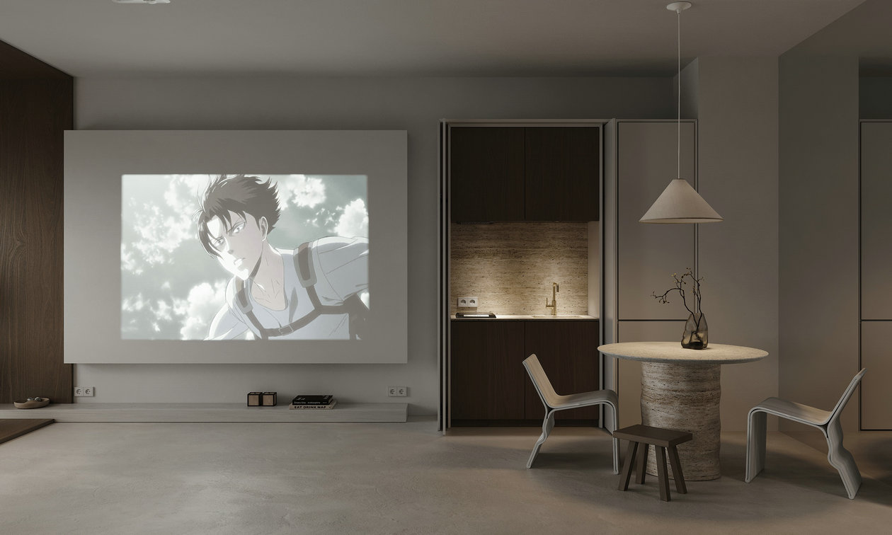 中性色系小空间公寓设计 超高级！-0