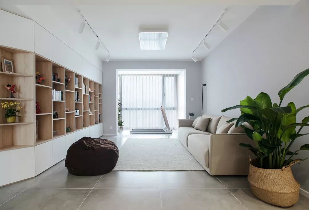 极简北欧婚房,零距离互动生活空间-1