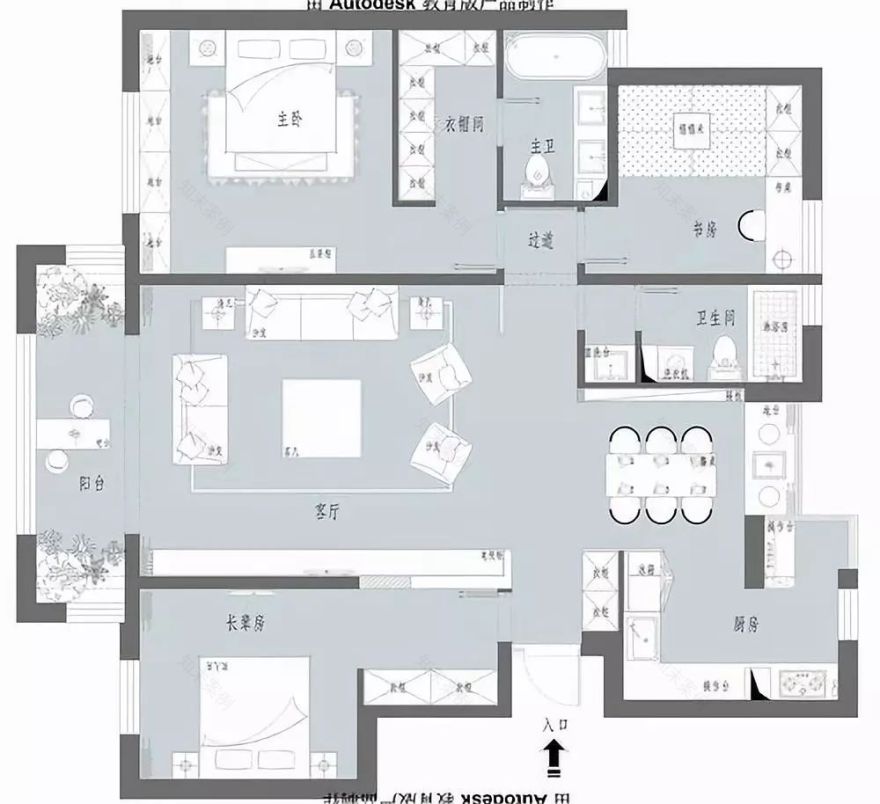 【150m²现代简约】简单生活,简单爱-29