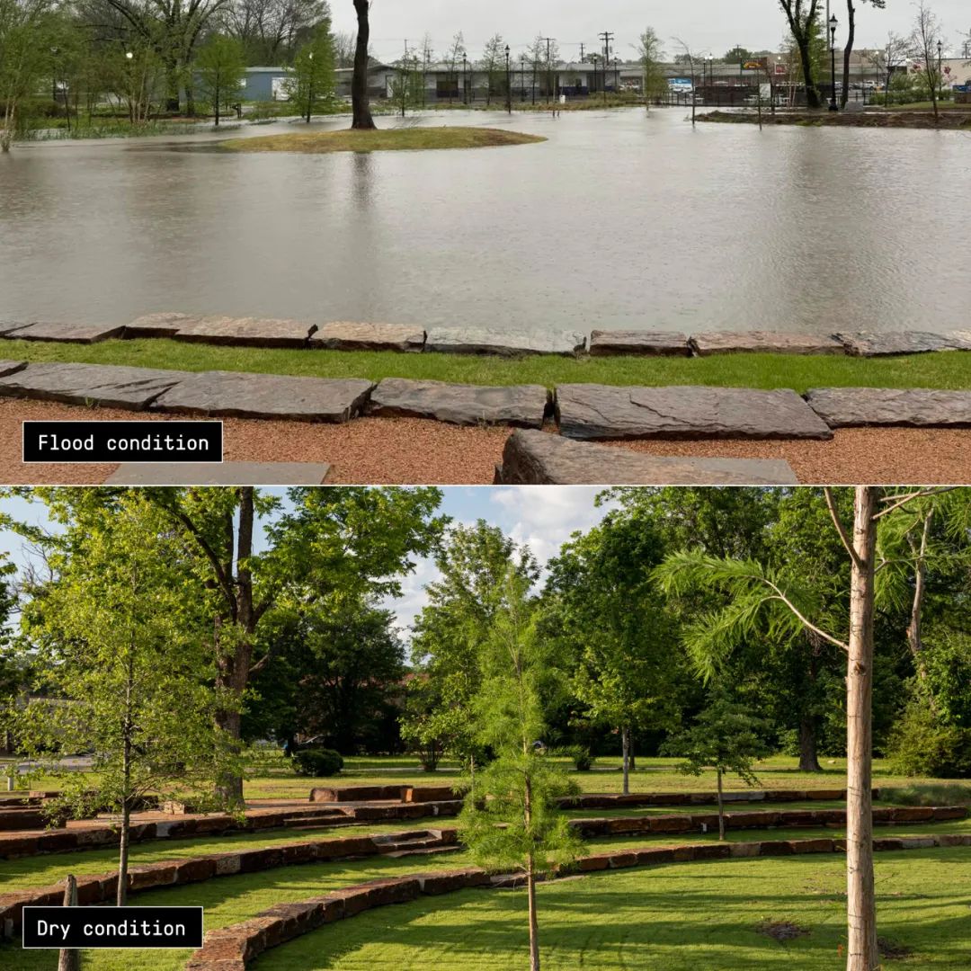 阿肯色州康威市市中心的马丁·路德·金广场丨美国丨SWA-7