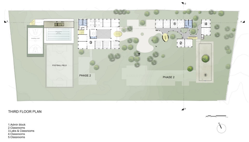 班加罗尔管理学院丨印度班加罗尔丨Vijay Gupta Architects-98