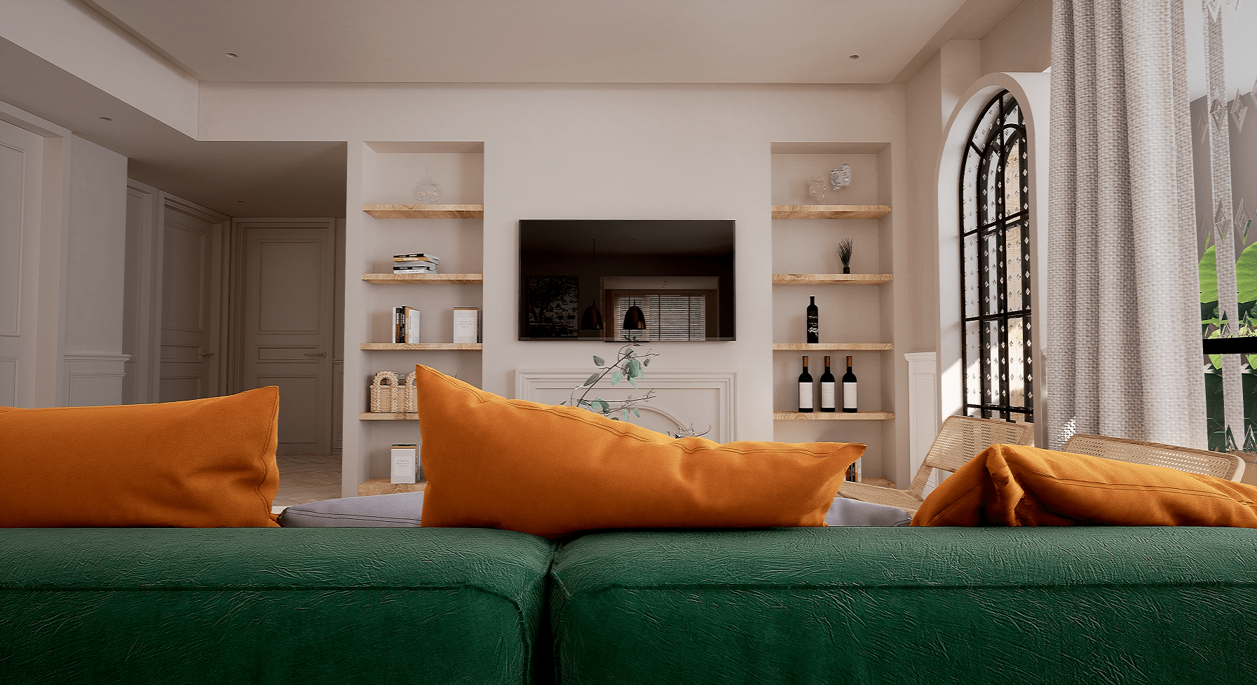 UE4 | 写实热带客餐厅 | UE4 VR实时漫游 | 3DMAX室内设计 | 建筑可视化-0