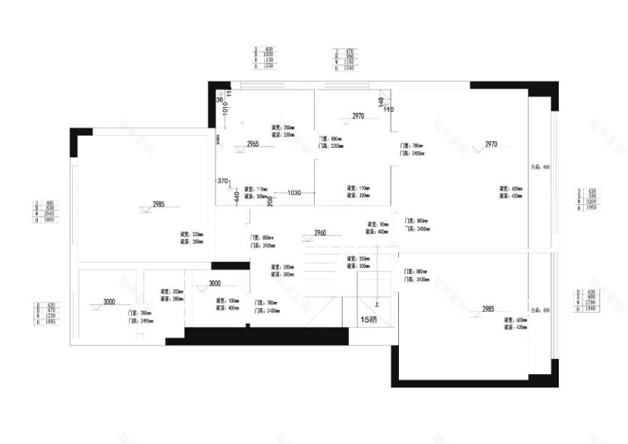 东原印未央现代下叠空间设计丨中国西安丨青马别墅设计-72