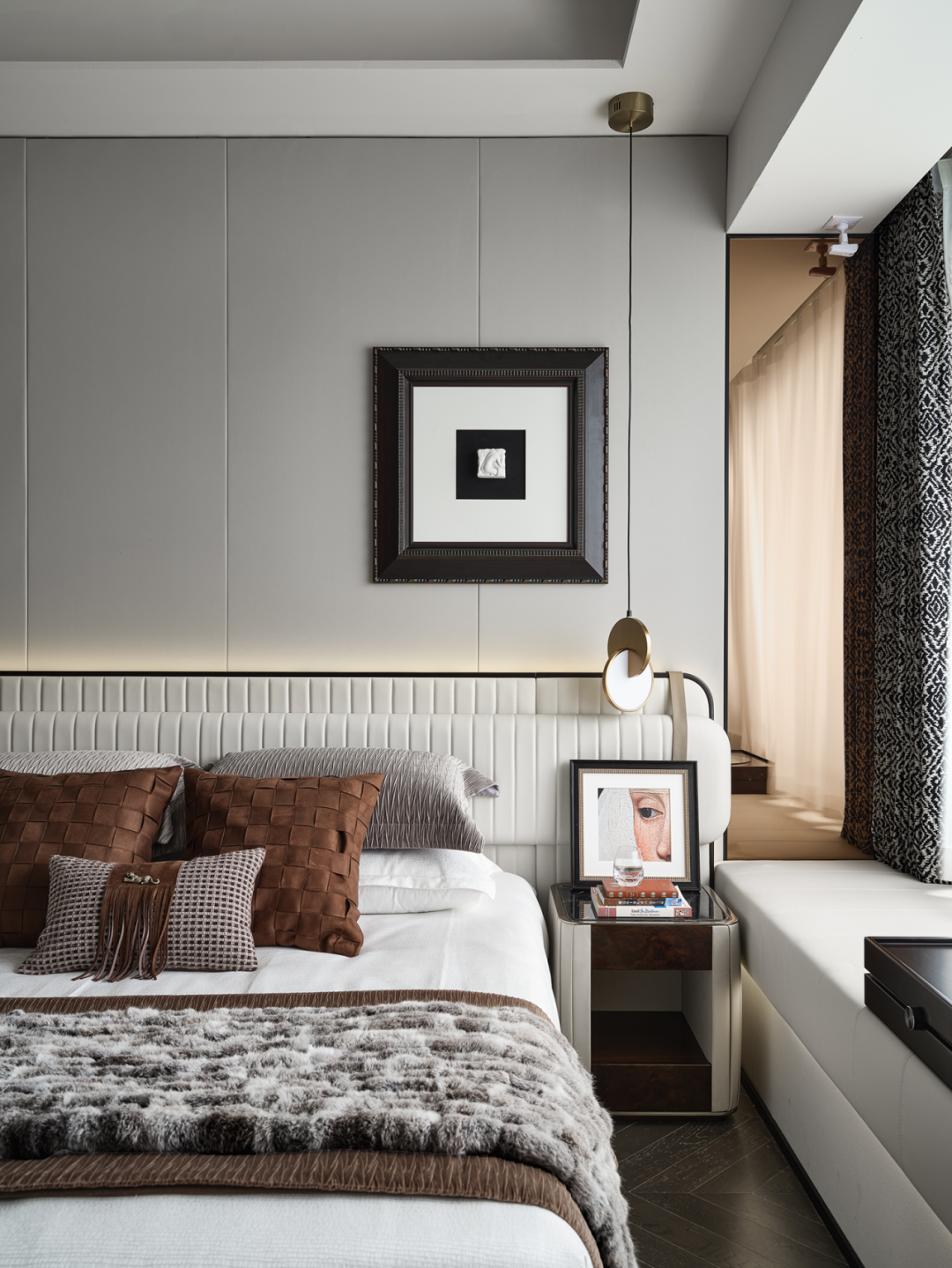 杭州星缦云渚TOD项目141户型样板间设计丨中国杭州丨上海岳蒙空间设计-49