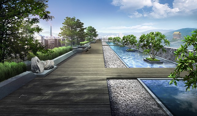 Mintsu Rd. Residence Taipei. Completed 2014-6