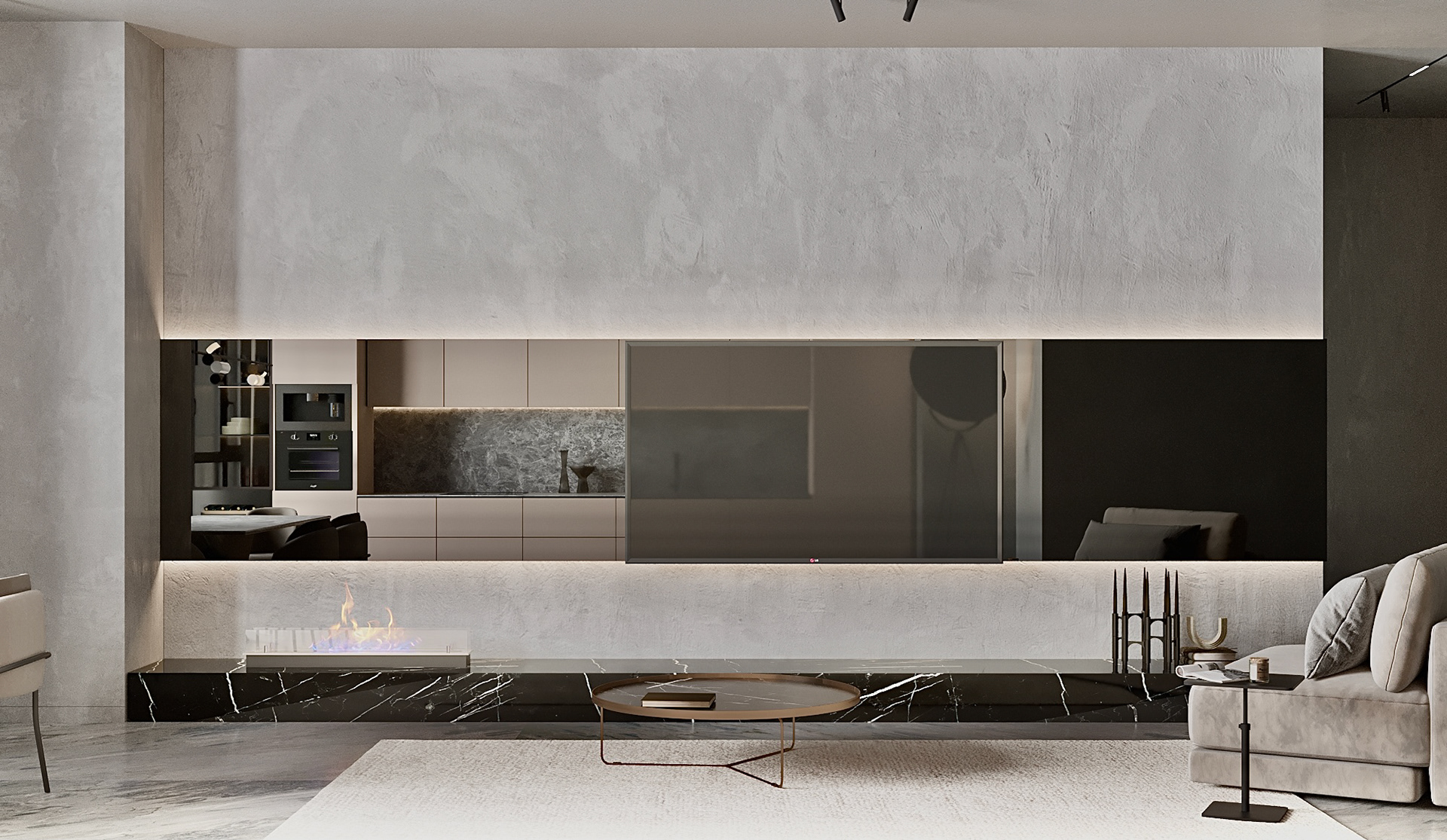 150㎡公寓设计，独特而有趣-6