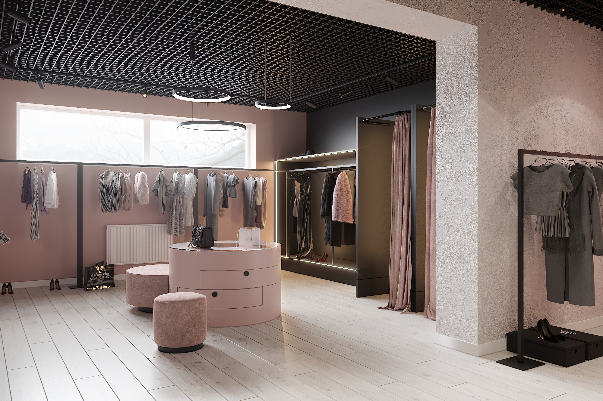 Сlothing store interior design 2020-5