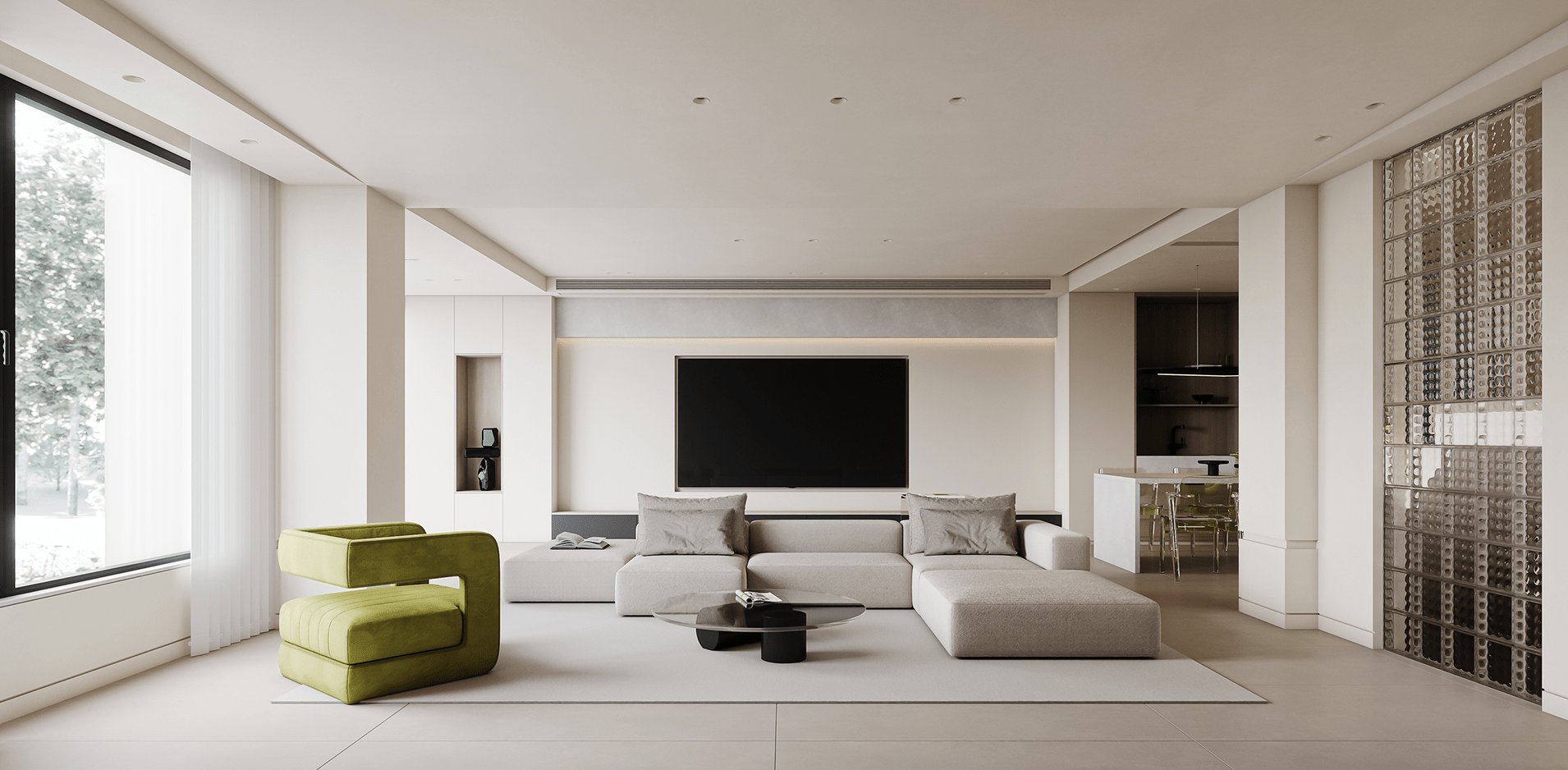 200㎡ 简单干净 高级感 现代风的家-0