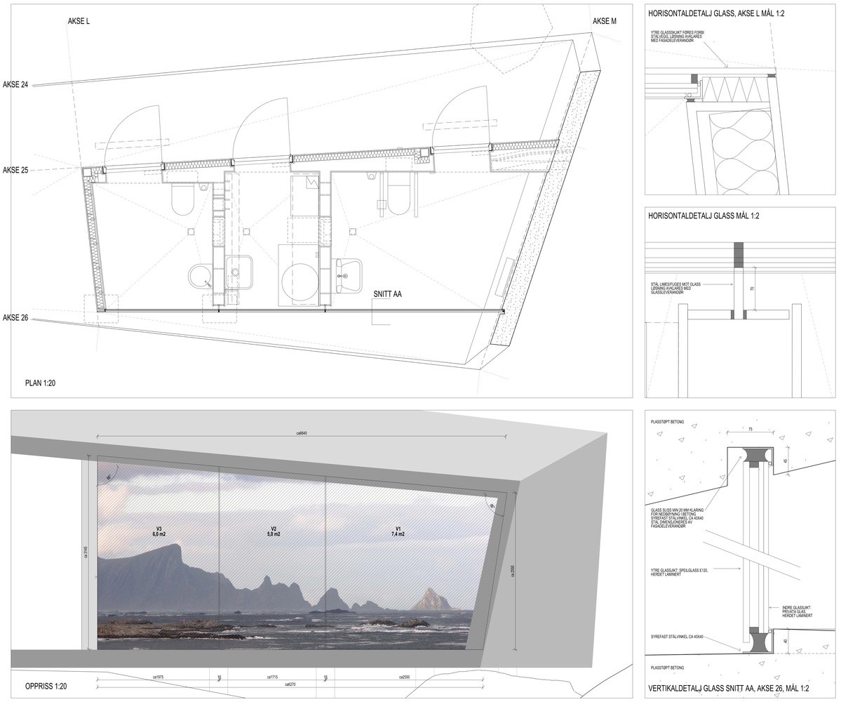BUKKEKJERKA：在折叠混凝土上观海，在卫生间中观山-32