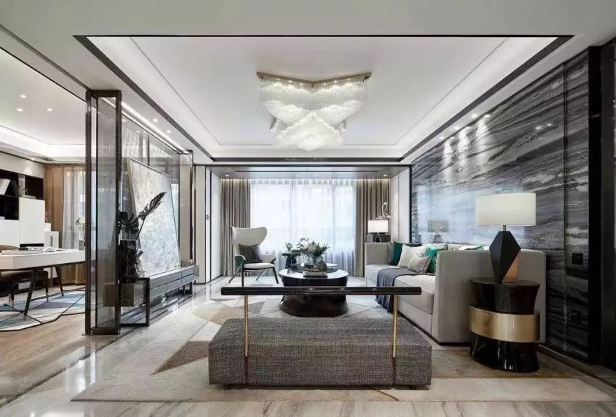 轻奢新中式,低调奢华的空间美学-12