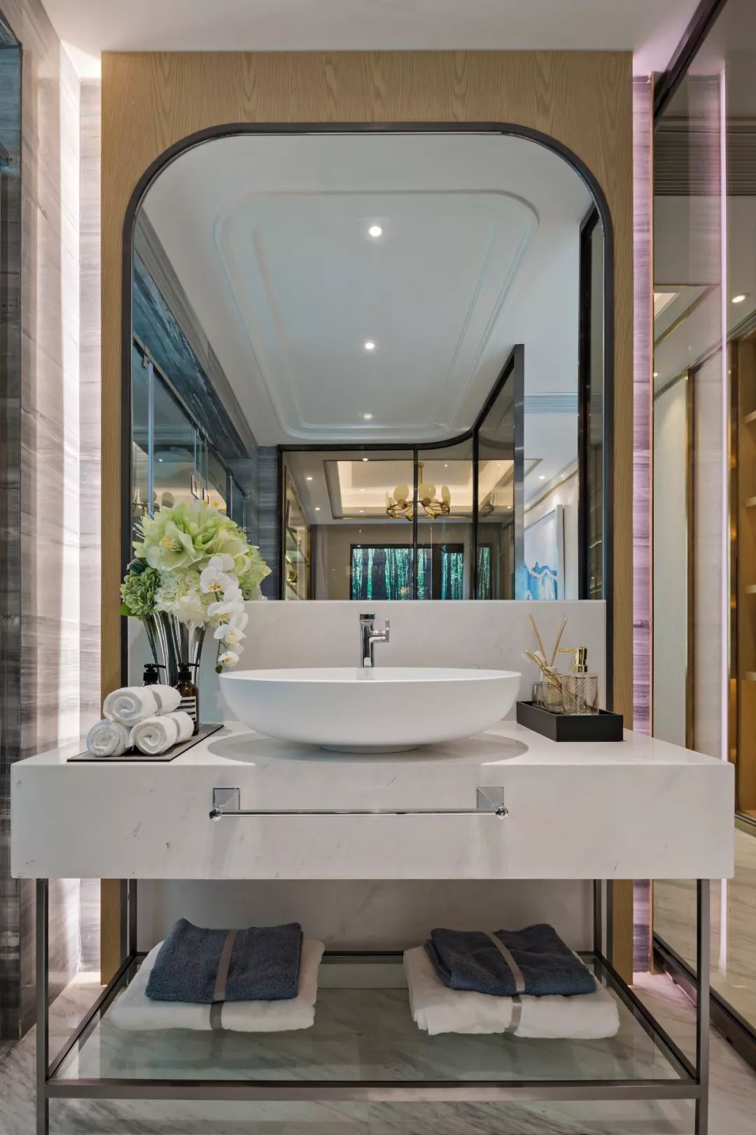 杭州合景泰富苍南样板间 | 蒂芙尼蓝演绎轻奢雅韵-125