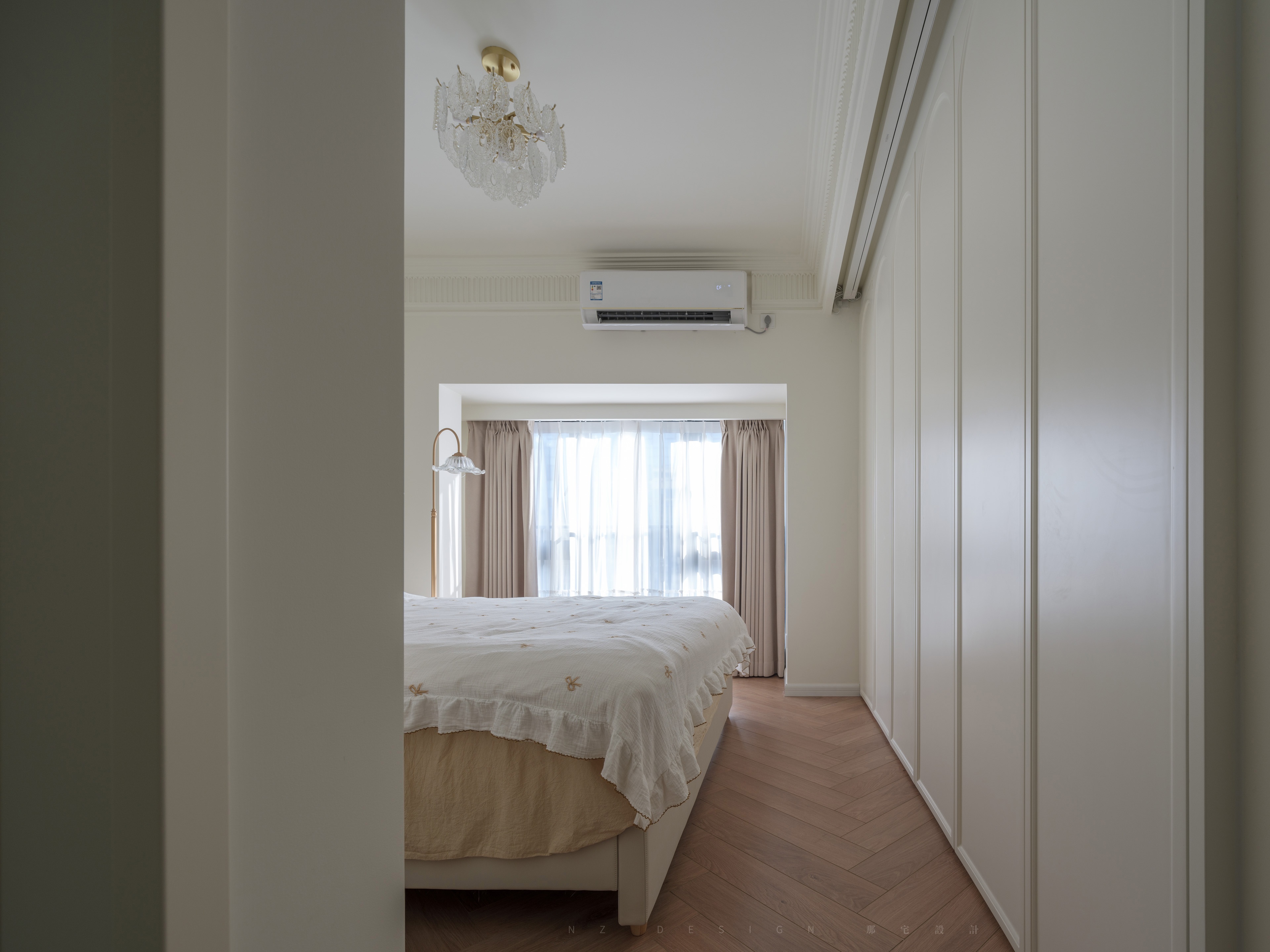 90后两人一猫的惬意法式奶油风丨中国深圳丨那宅设计事务所-79