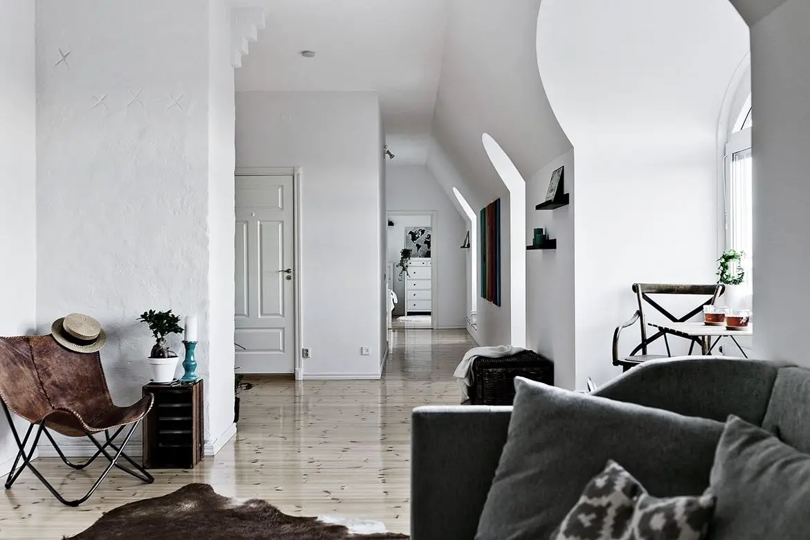 简约圣诞风 | 71m²小资空间-2