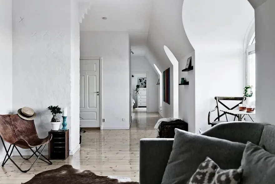 简约圣诞风 | 71m²小资空间-2