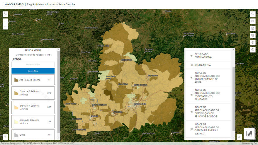 WebGIS RMSG · 区域规划地理可视化平台丨巴西南里奥格兰德-18