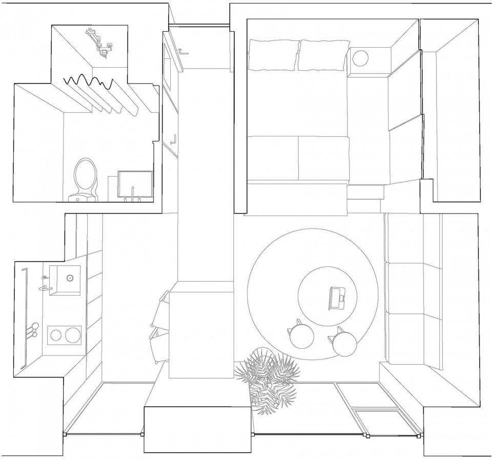 融合上海记忆的玉屏南路公寓改造-37