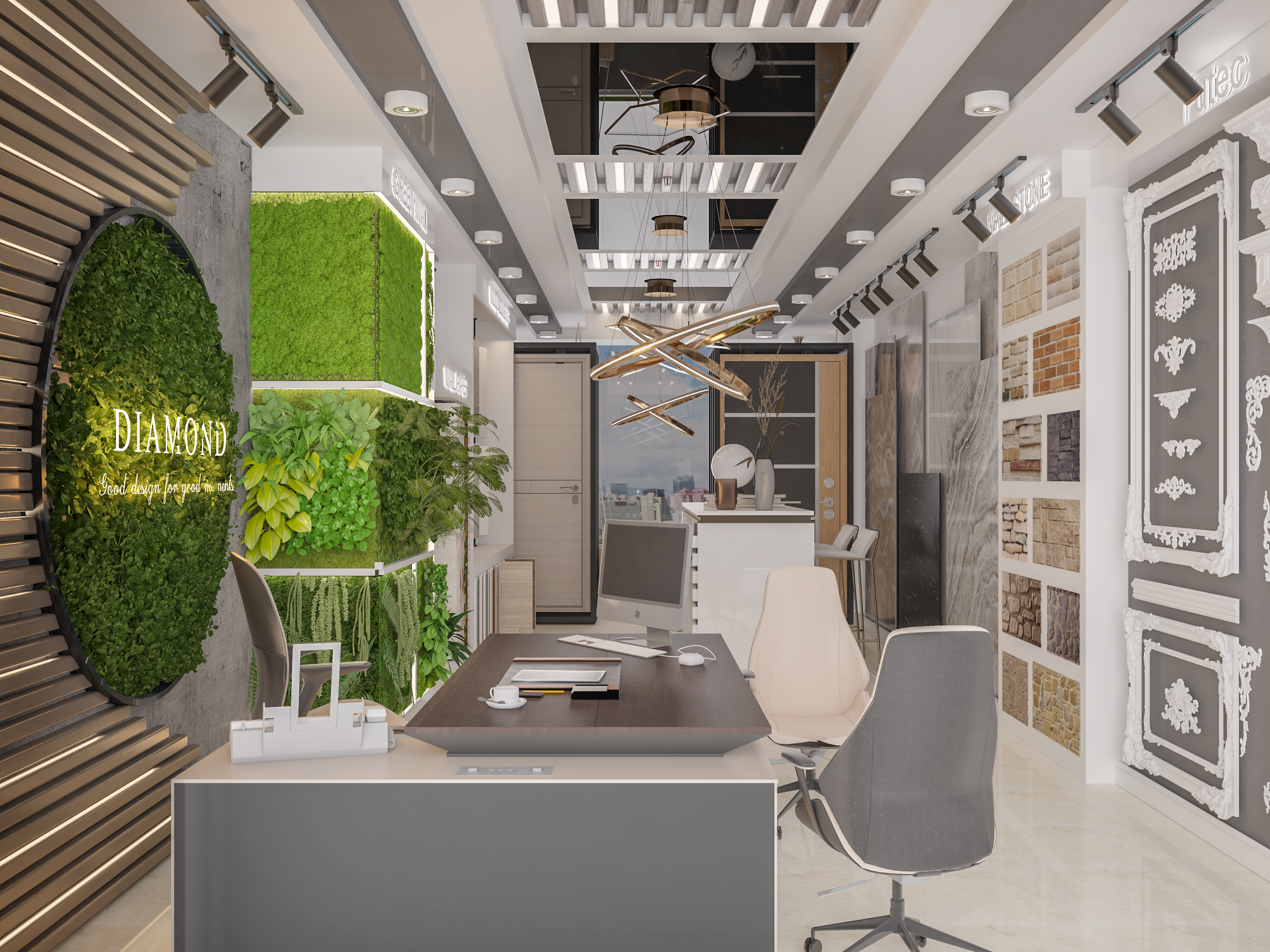 D I A M O N D 装饰用品展厅设计-9