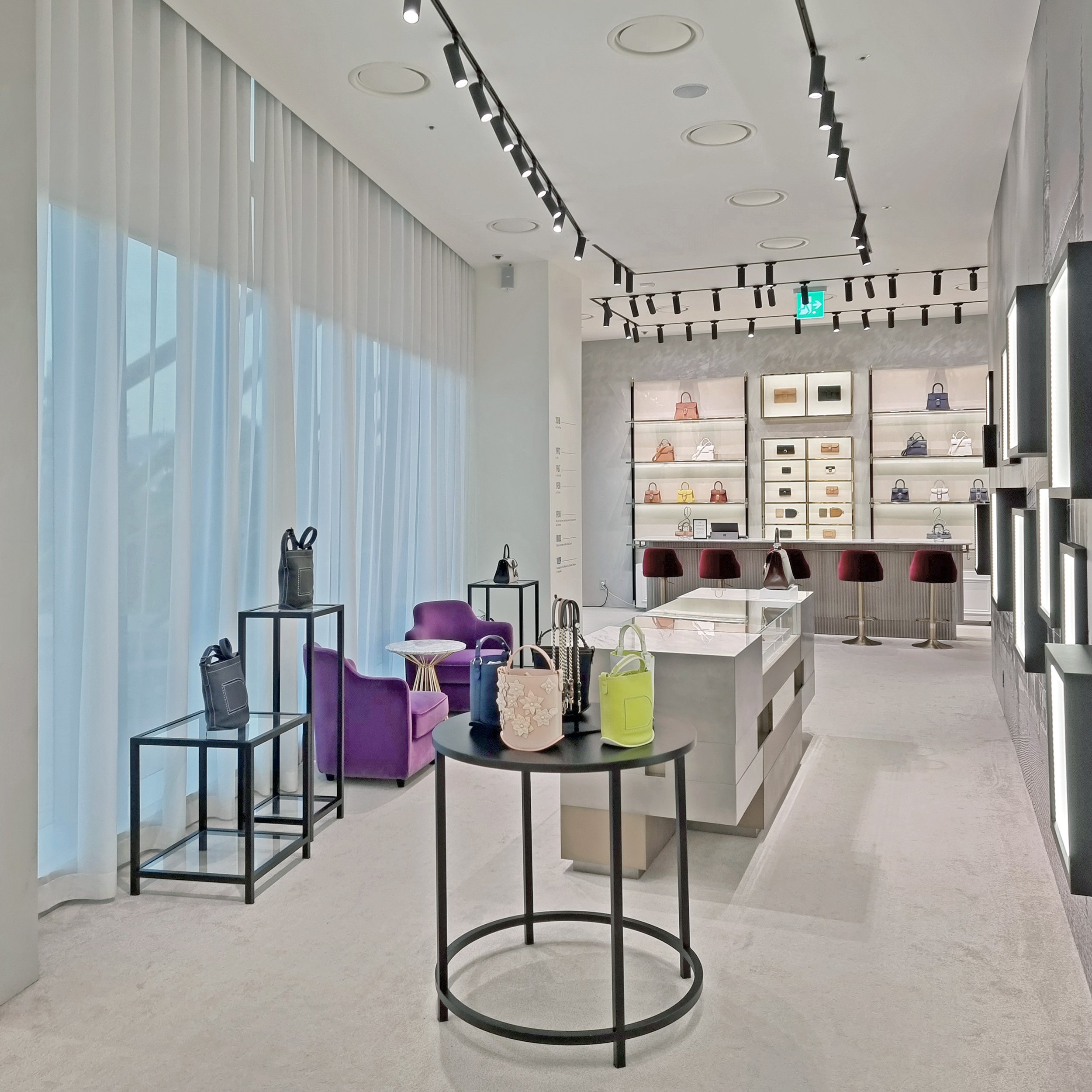 delvaux store in lotte avenuel jamsil — hjl studio-24