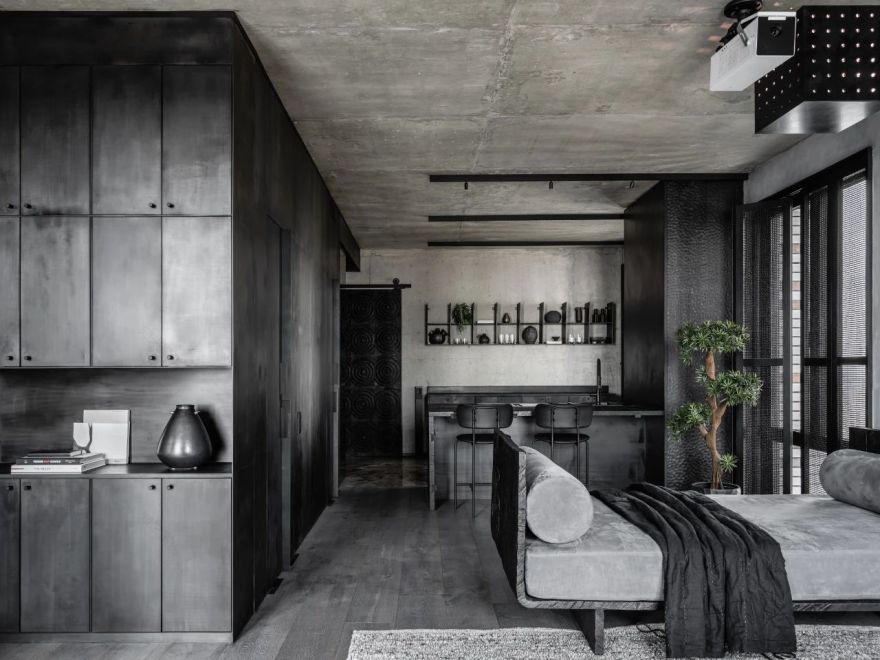 莫斯科公寓室内设计丨俄罗斯莫斯科丨Ariana Ahmad 设计工作室-22