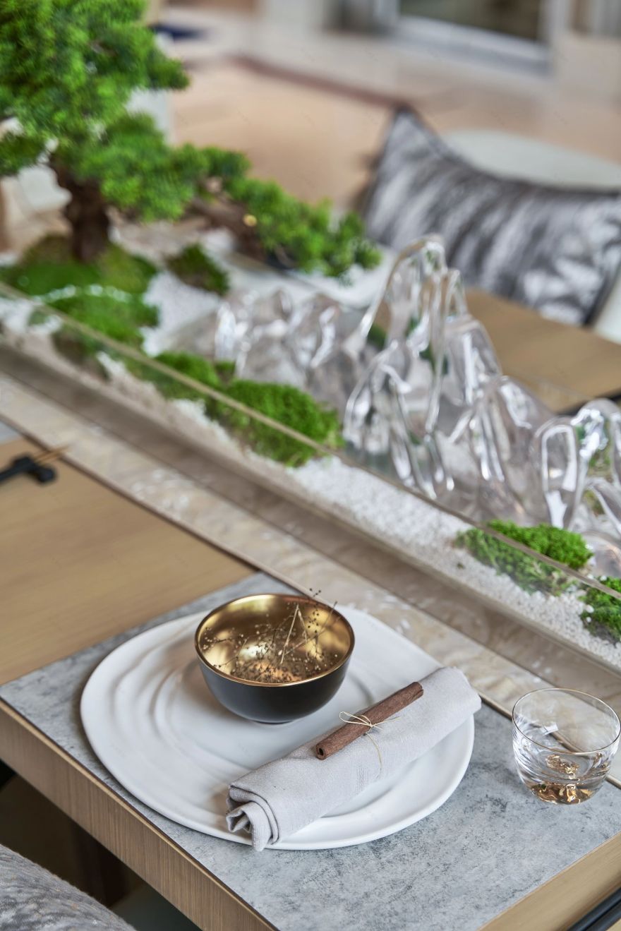 重庆雅居乐·滨爵府联排别墅样板房丨中国重庆丨柏舍设计-14