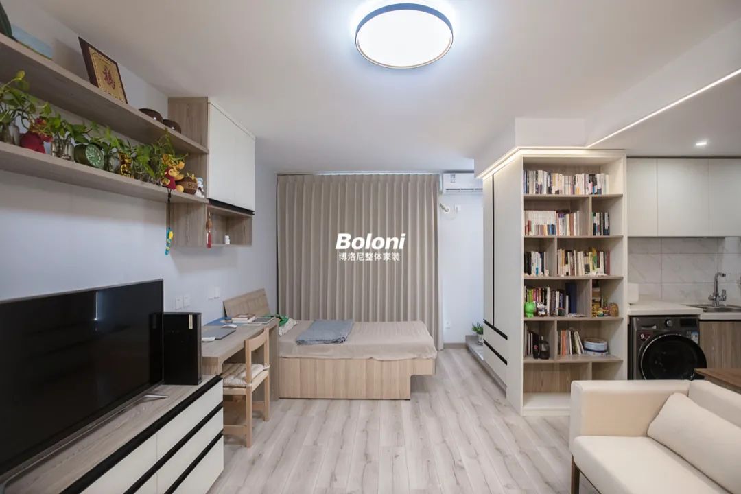 劲松二区简约北欧空间重组丨中国北京丨张静-18