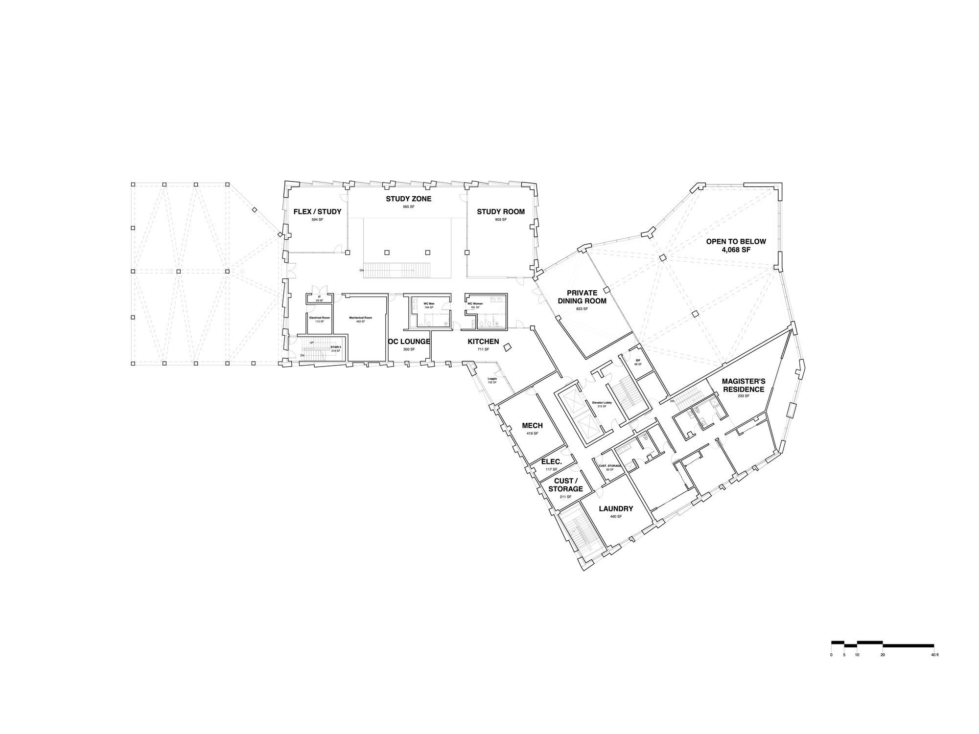 Sid Richardson 住宅学院丨美国丨Barkow Leibinger-47