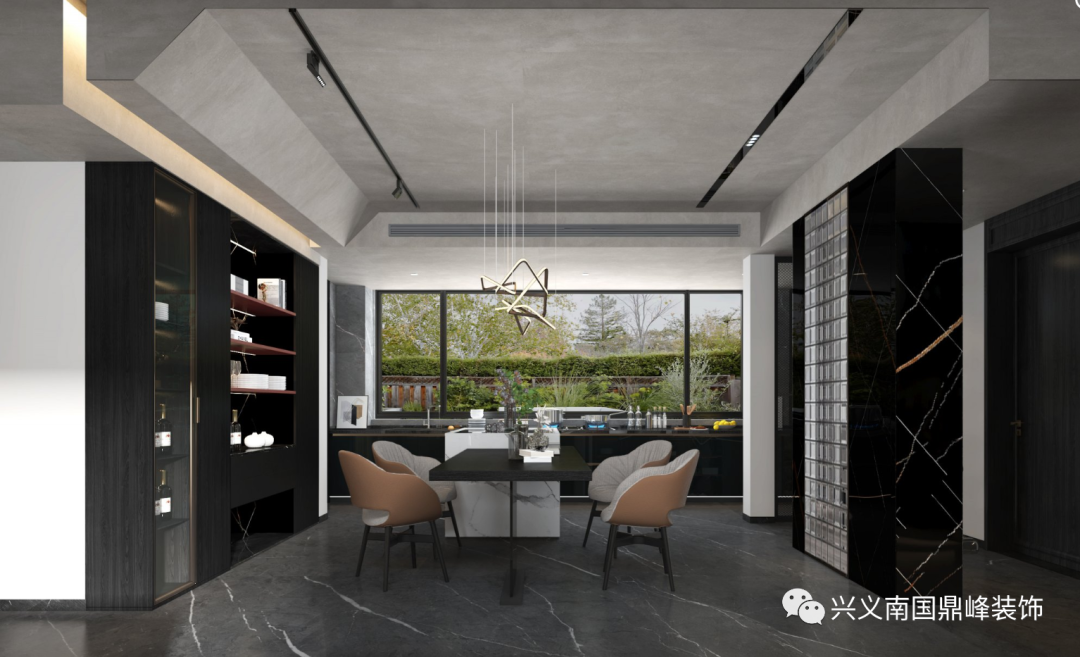 龙岸 260㎡现代风家居设计丨兴义南国鼎峰装饰-16
