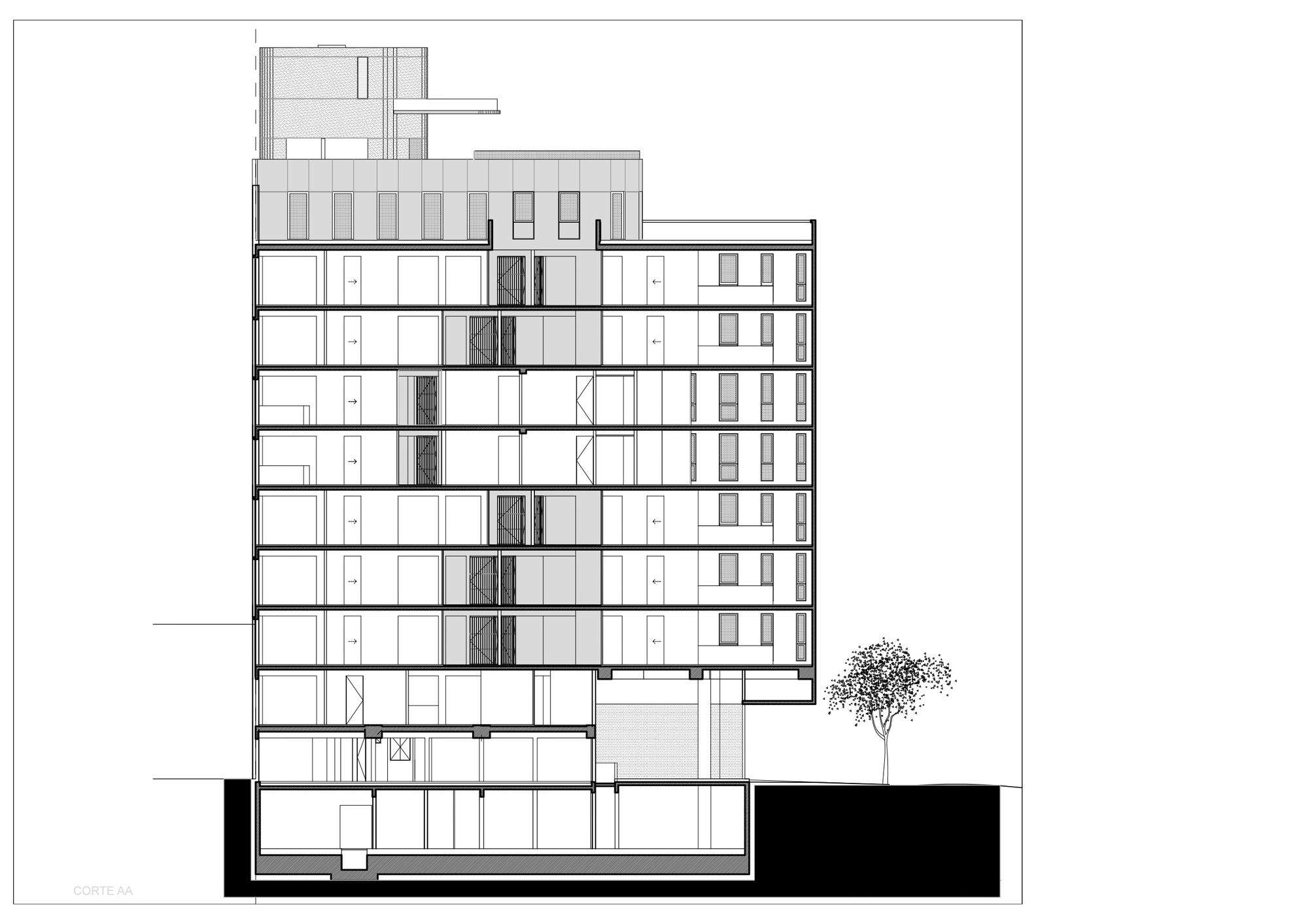 巴尔宾 4289 里奇公寓丨阿根廷布宜诺斯艾利斯丨A3 Luppi Ugalde Winter-49