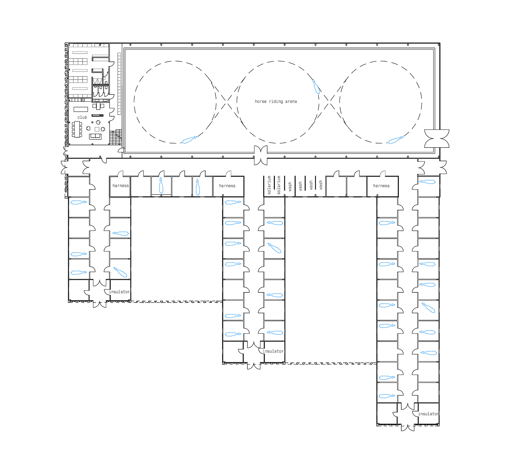 VG马术俱乐部，乌克兰 / Drozdov&Partners-61