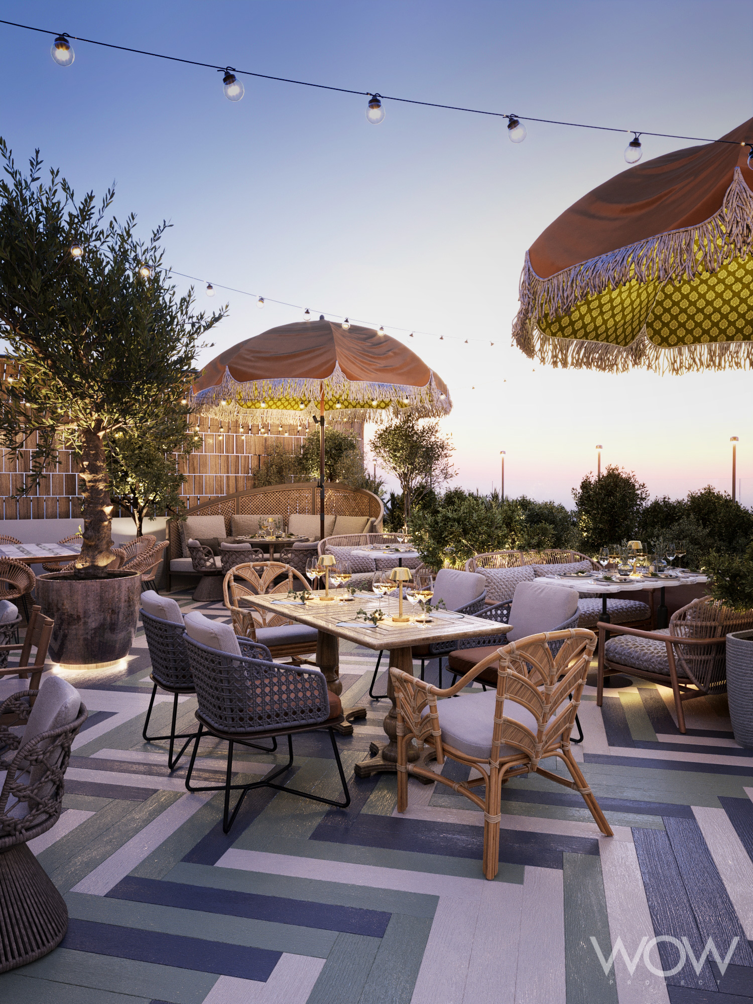 比佛利山庄的屋顶餐厅-10