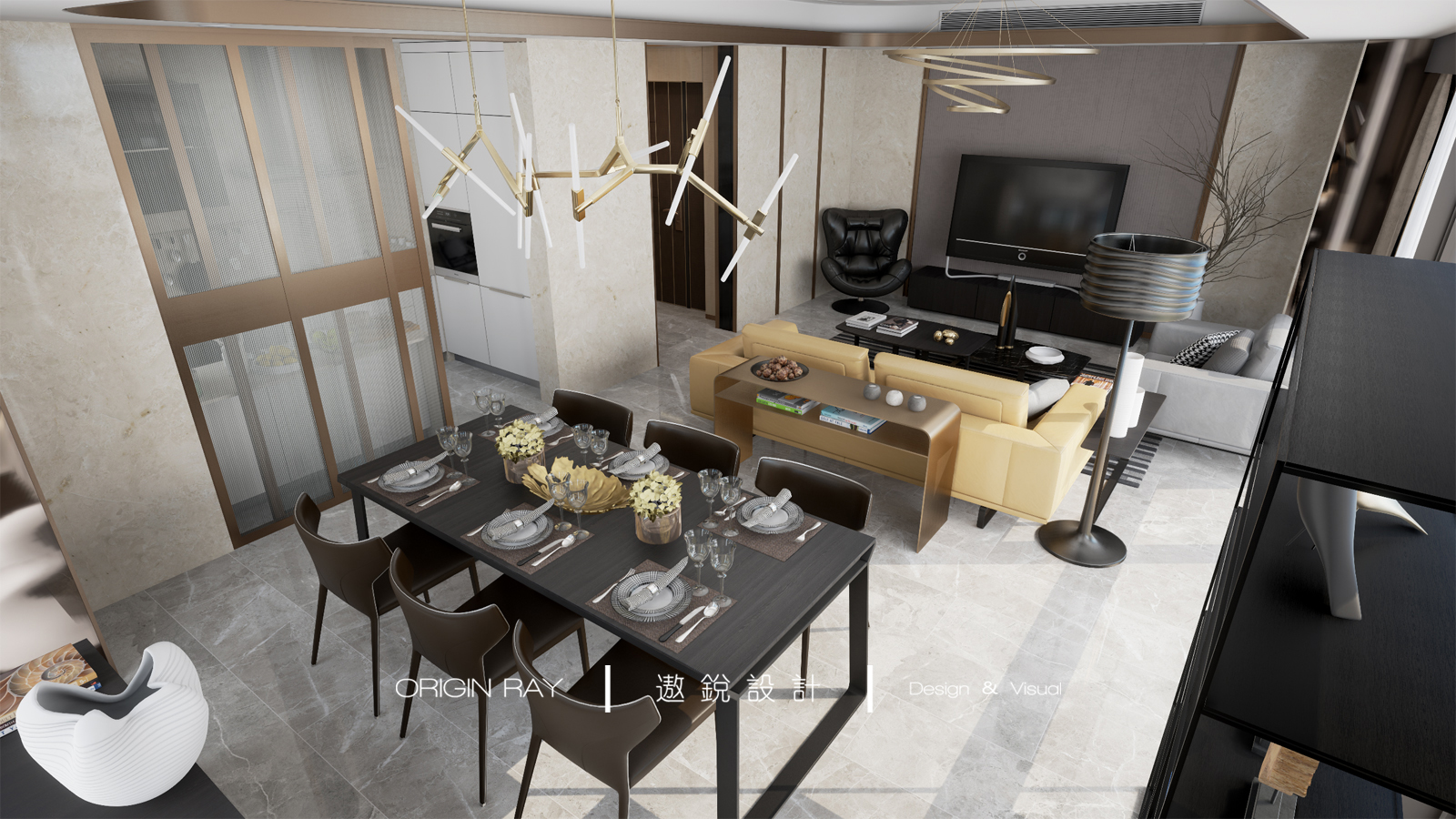 万科翡翠滨江精装设计,梁志天团队打造,UE4 引擎展示软装魅力-26