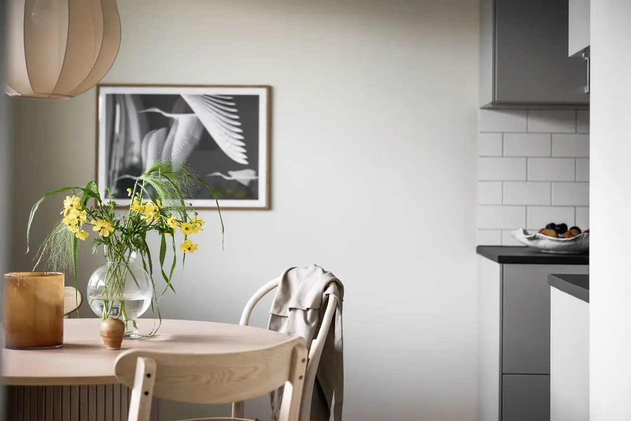 瑞典 63m2 一室公寓的极简之美-6