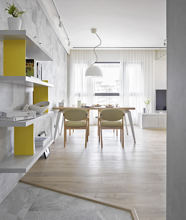 台北79㎡北欧风女子公寓  方构制作空间设计-7