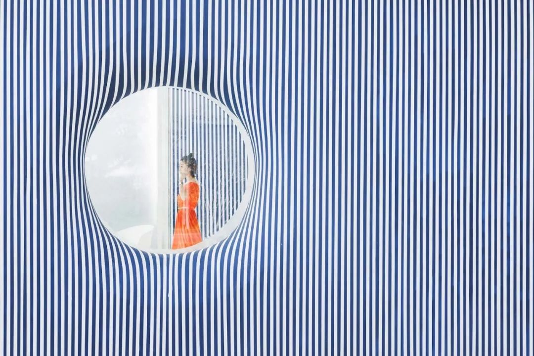 海洋灵感条纹建筑，打造奇妙视觉体验-0