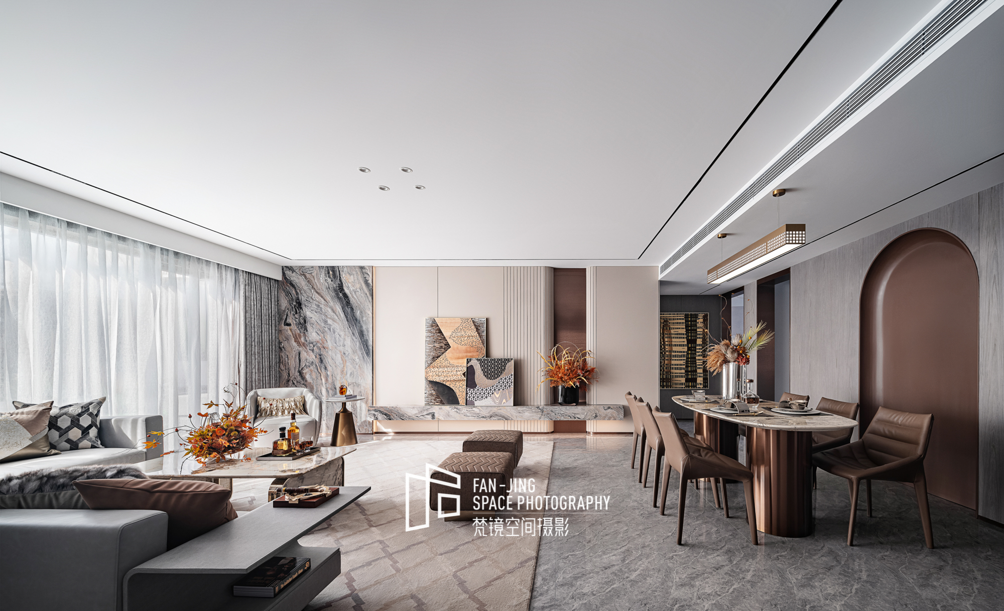 沈阳旭辉叠墅样板间丨中国沈阳丨塞拉维设计 CLV.DESIGN-8