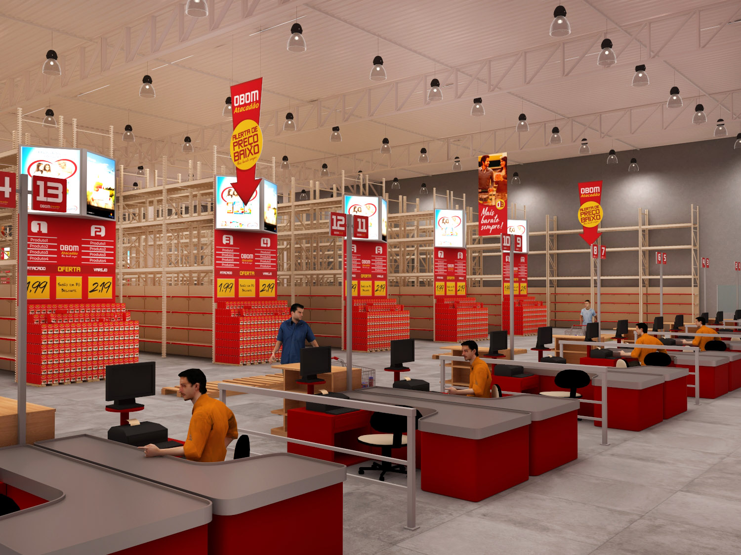 Wholesale O BOM / O Bom Atacarejo - Supermarket-2