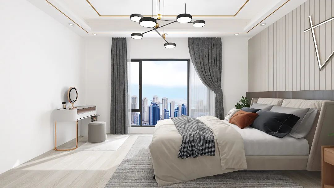 130m²现代简约三代同堂住宅设计丨丰立装饰-36